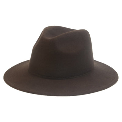 Panama Solid Fedora Hat