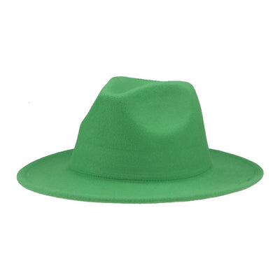 Panama Solid Fedora Hat