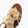 Summer Retro Flower Sandals