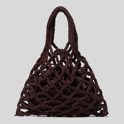 Braided Crochet Net Bag
