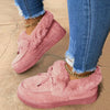 Solid Color Furry Plush Boots
