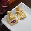 Retro Jewelry Brass Drop Earrings