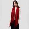Solid Color Women's Hijab Scarf- Cashmere