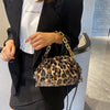 Leopard Print Cloud Handbag