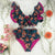 Floral Ruffled Bikini Set
