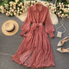French Vintage Maxi Dress