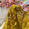 Flower Lace Patchwork Dress